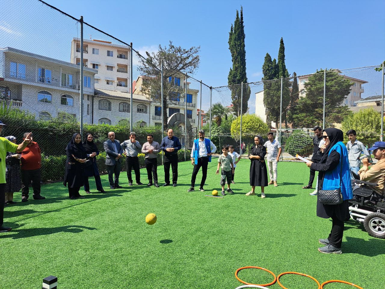 برگزاری مسابقات بازی‌های بومی و محلی به‌مناسبت هفته بهزیستی (توان یابان)