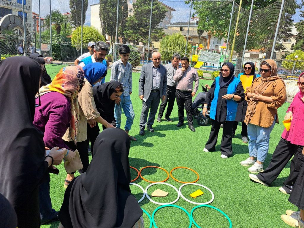 برگزاری مسابقات بازی‌های بومی و محلی به‌مناسبت هفته بهزیستی (توان یابان) موسسه خیریه جامعه معلولین خیراندیش تالش