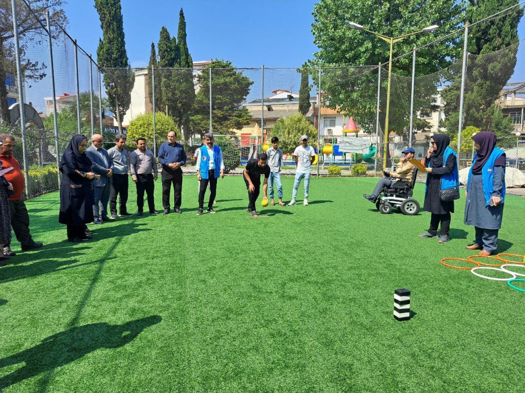 برگزاری مسابقات بازی‌های بومی و محلی به‌مناسبت هفته بهزیستی (توان یابان) موسسه خیریه جامعه معلولین خیراندیش تالش