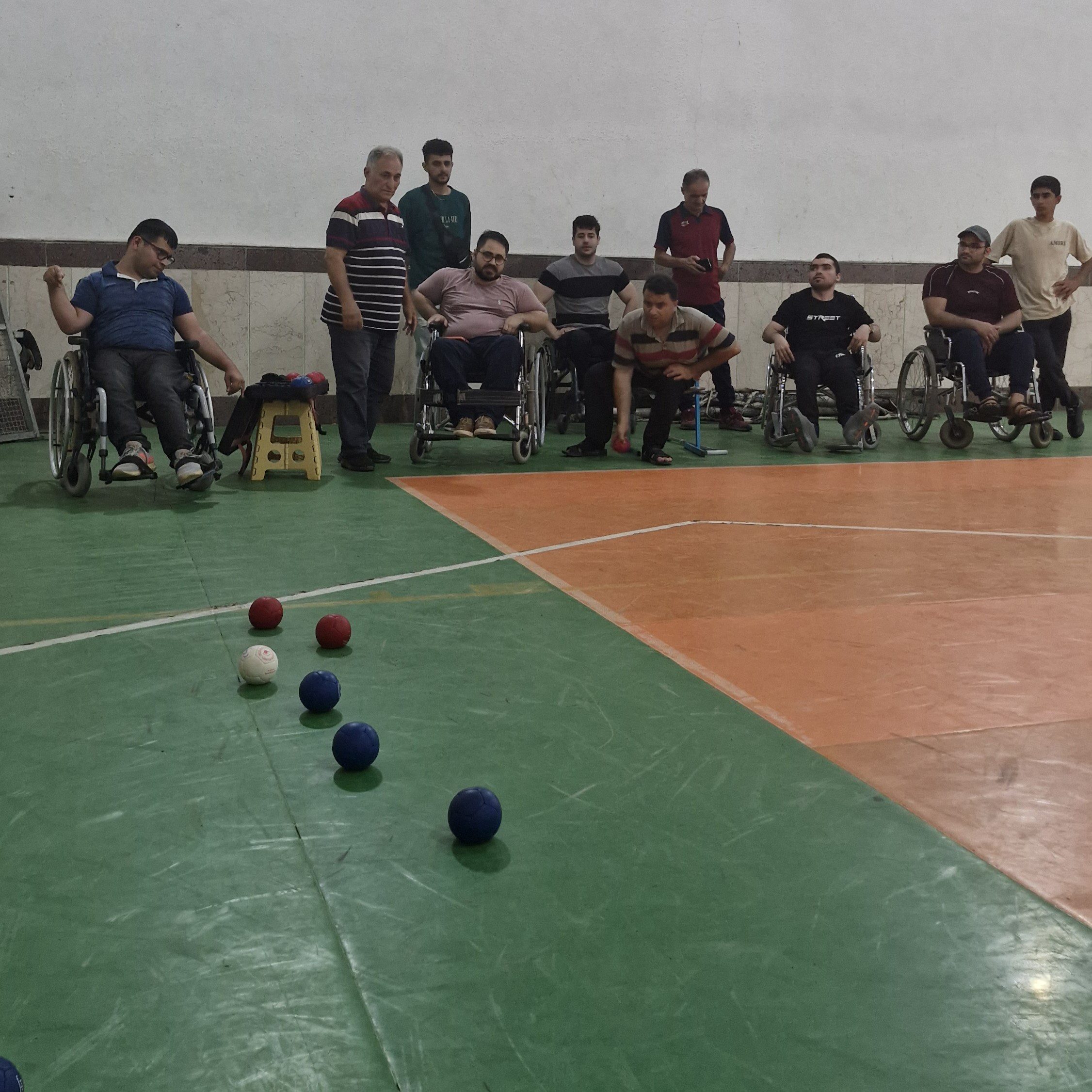 برگزاری اولین تمرین تیم ورزشی بوچیا شهرستان تالش